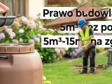 Prawo budowlane 2026: czy budowa szamba wymaga pozwolenia? Do 5m³ bez pozwolenia, od 5m³ do 15m³ na zgłoszenie.