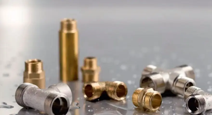 Akcesoria hydrauliczne, takie jak złączki, pokazują, jak połączyć rurę stalową z PEX.